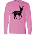 thumbnail image 3 of Inktastic Pennsylvania Black Deer Silhouette Long Sleeve T-Shirt, 3 of 5