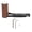 Black, variant on Handgrip Camera L Shape Bracket Quick Release L Plate for Fujifilm X-E5 Camera Aluminum Alloy Wooden Handle Holder Grip (5.9 x 2.8 in / 15.0 x 7.0 cm)