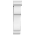 thumbnail image 2 of 5"W X 16"D X 22"H Standard Carmel Architectural Grade Pvc Bracket With Traditional Ends, 2 of 8