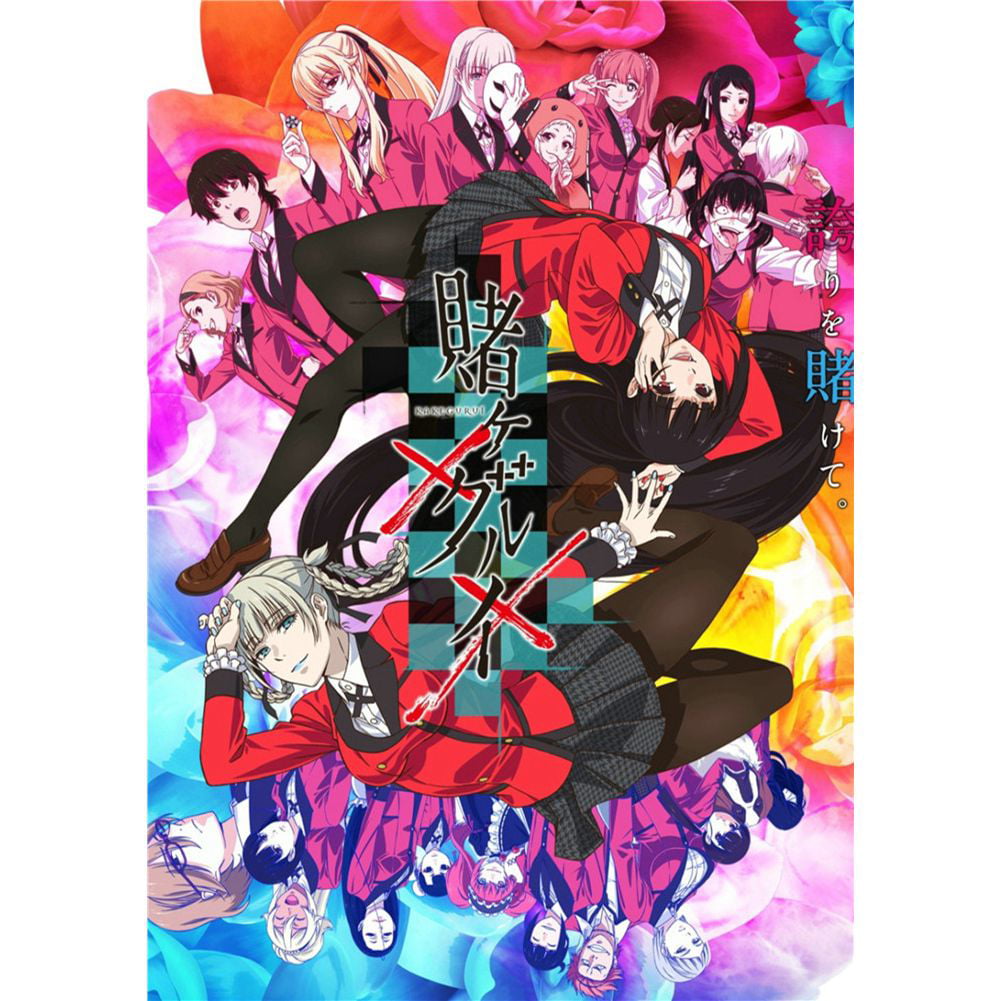 Kakegurui Poster Yumeko Jabami print wall decoration anime