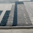 thumbnail image 4 of Gertmenian Ethan Abstract Geo Modern Geometric Blue Area Rug, 2x8, 4 of 6