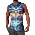 thumbnail image 1 of NTACZA Débardeur Athlétique Sans Manches pour Hommes, T-Shirt Graphique de Course à Col Rond pour Hommes TTG, 1 of 4