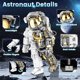 thumbnail image 3 of Set de bloques de construcción blast orby Astronauta Espacial 966 piezas, 3 of 7
