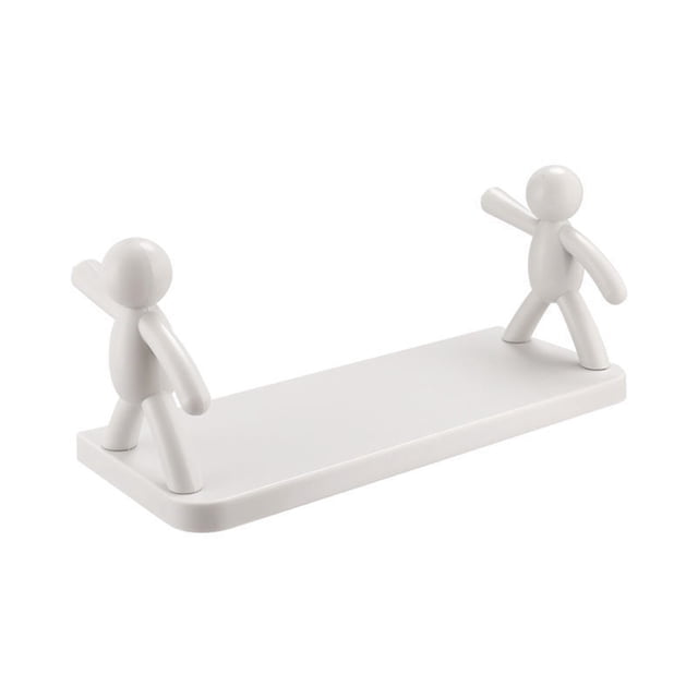 Modern Floating Shelves Set for Bathroom and Living Room Wall Mounted Storage Organizer with Decorative Picture Ledge
