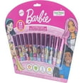 thumbnail image 2 of Barbie 12-Piece Lip Gloss Set for Kids, Flavored Non-Toxic Lip Gloss Collection, Ages 3+, 2 of 4