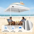 thumbnail image 5 of EAGLE PEAK 8 x 8 Pop Up Canopy Tent Instant Outdoor Canopy Easy Set-up Straight Leg Folding Shelter, 5 of 10