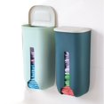 thumbnail image 2 of ENJOYW Home Wall-mounted Hanging Kitchen Bathroom Plastic Garbage Bag Storage Rack Box Storage Box, 2 of 7