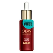 Olay Regenerist Max Tone Face Serum with Vitamin C, 1.3 Oz
