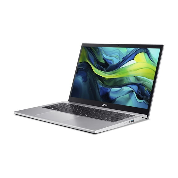 Acer Aspire Go 15 AG15-42P - AMD Ryzen 7 - 5825U / up to 4.5 GHz - Win 11 Home - Radeon Graphics - 32 GB RAM - 1.024 TB SSD NVMe - 15.6" IPS 1920 x 1080 (Full HD) - Gigabit Ethernet - Wi-Fi 6 - pure silver - kbd: US Intl
