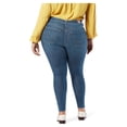 thumbnail image 4 of Signature by Levi Strauss & Co. Women's Plus Simply Stretch Shaping High Rise Super Skinny Jeans, 4 of 4