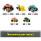 thumbnail image 3 of Toy Monster Jam Country Jams, paquete de 5, con 5 camiones, para niños mayores de 3 años, 3 of 9