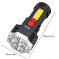 thumbnail image 2 of Foco para acampar, linterna de mano impermeable, recargable por USB para acampar y aventura, 2 of 9
