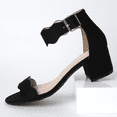 thumbnail image 7 of J. Adams Mimi Ankle Strap Kitten Heel Sandal - Women's Dress Shoes - Low Heels for Women - Formal Sandals - Wedding Shoes - Dressy Sandals for Women, 7 of 7