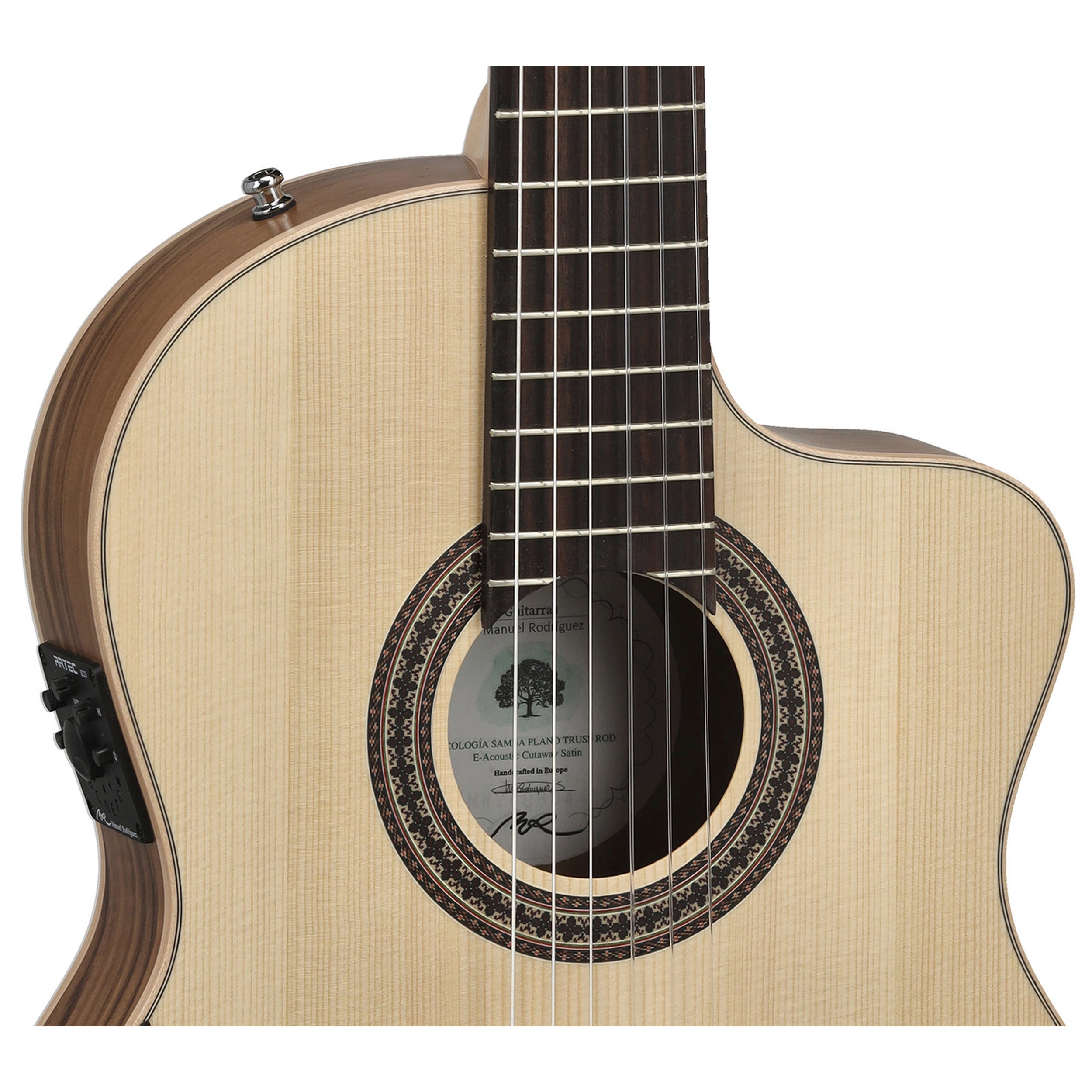 Manuel Rodriguez Electro-Acoustic Guitar Ecologia Samba Profundo, Fla