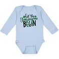 thumbnail image 3 of Inktastic St. Patrick's Day Let the Shenanigans Begin Boys or Girls Long Sleeve Baby Bodysuit, 3 of 5