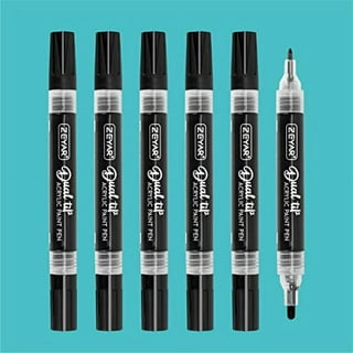 ZEYAR Premium Acrylic Paint Pen, Water Based, Extra Fine Point, 18 Colors,  Odorless, Acid Free and Safe, Opaque Ink, Environmental Friendly, AP  Certified 