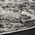 thumbnail image 4 of SAFAVIEH Skyler Joisse Distressed Area Rug, Charcoal/Ivory, 4' x 4' Round, 4 of 6