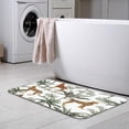 thumbnail image 6 of Beautiful Tropical Vintage Pattern Palm Bath Rugs 16x24 Inch Non Slip Bath Mat Quick Dry Absorbent Thin Bath Rug Fit Under Door Washable Bath Floor Rugs for Bathroom Bathtub Sink,Multi 5, 6 of 6