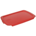 thumbnail image 2 of Pyrex C-233-PC Red Plastic Rectangle Replacement Storage Lid Cover, 2 of 2