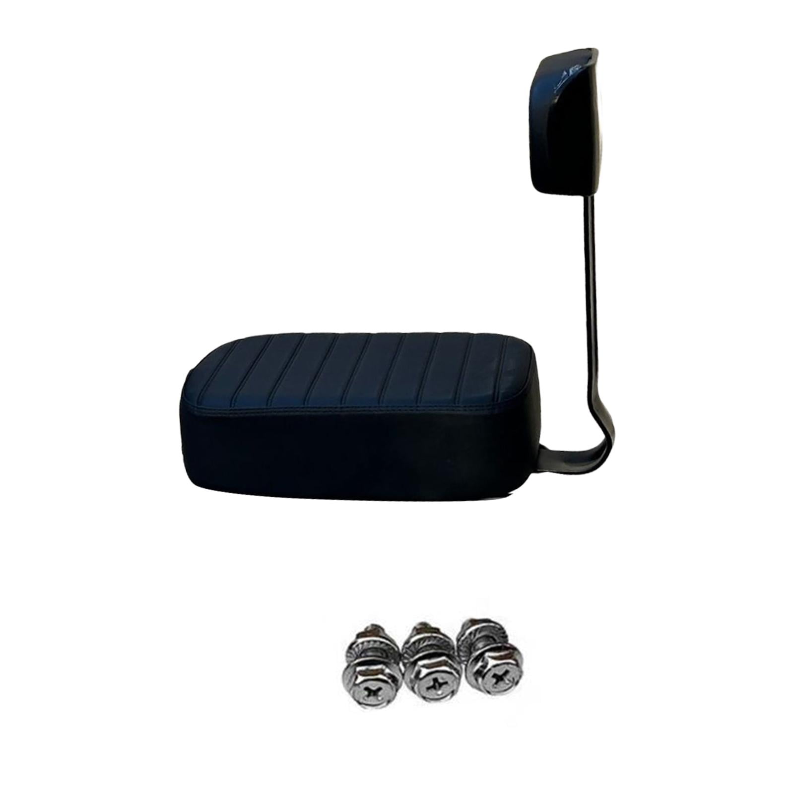 Electric Scooter Backrest Rear Passenger Seat Cushion with Easy Installation for Electric Bicycles Adults and Teens