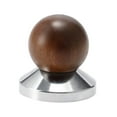 thumbnail image 3 of de espresso profesional Tamper Mango ergonómico de madera Accesorio para máquina de espresso Base plana Mini herramienta de apisonamiento de 58 mm perfecl Manipulación de café, 3 of 6