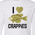 thumbnail image 4 of Inktastic Crappie Fishing I Love Crappies Long Sleeve Youth T-Shirt, 4 of 5