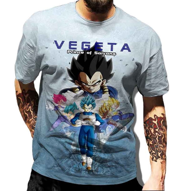 Camiseta con estampado 3d de Dragon Ball Son Goku para hombre, camiseta informal a la moda de verano, ropa para niños, camiseta para hombre Top150 heqiyong CONDUJO