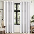 thumbnail image 1 of Cortinas Joydeco Térmicas Aislantes 2 Paneles 108in Blanco, 1 of 9