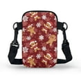 thumbnail image 2 of XYZCANDO Gingerbread Man Small Crossbody Cellphone Bags for Women Mini Messenger Phone Handbag Shoulder Purse Portable Money Case with Adjustable Strap Lightweight for Running Yoga Hiking, 2 of 7
