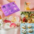 thumbnail image 6 of piaybook Baking Molds Silicone 6 Cavity Heart Mould DIY Chocolate Cupcake Cake Ice Cube Love Shapes Different Shape Easy To Clean for Chocolate,Cake,Candy,Cookie, 6 of 9