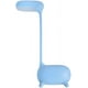 thumbnail image 1 of Lámpara LED de escritorio para mesita de noche para dormitorio infantil Jirafa regulable, con batería y USB, material plástico, 2,5 W, azul, 1 of 5