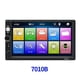 thumbnail image 1 of Dual Din Bluetooth Car Radio with 7 Inch HD Touch Screen with 4 LED Cameras, Multimedia MP5 Player Car Audio, Mirror Link Support for iOS and Android, 1 of 3