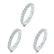 thumbnail image 4 of Sonducket Anillo de bodas de cristal Aniversario Joyería de moda Regalo personalizado Tamaño 7 Type1 NO1 Sonducket CBP234644, 4 of 6