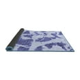 thumbnail image 2 of Ahgly Company Indoor Rectangle Abstract Blue Modern Area Rugs, 3' x 5', 2 of 4