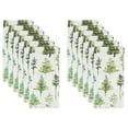 thumbnail image 3 of Saro Lifestyle Forest Trees Design Table Napkin (Set of 12), 3 of 4