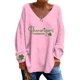 thumbnail image 1 of Qarigey Sudadera con capucha de manga larga de poliéster para mujer, además de sudadera con capucha para guardarropa, con cordón de color Prendas para la parte del cuerpo rosa 3XL, 1 of 6