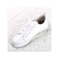 thumbnail image 6 of INSPIRE CHIC Women's Hollow Flower Shoestrings 2.5cm Width Flat Embroidered Laces Shoelace 2 Pairs White 60cm/23.62", 6 of 6