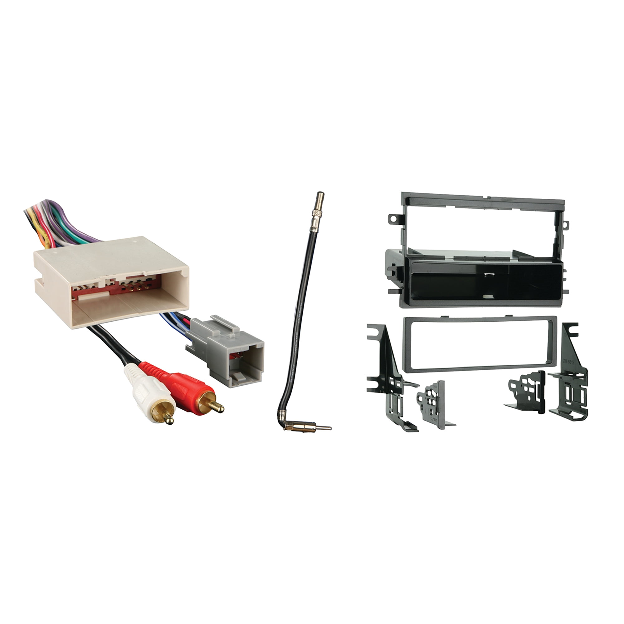 Ford Fusion For 2006-2009 Single DIN Metra Car Stereo Installation Package