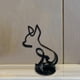 thumbnail image 3 of Estatua de perro Macarena Figurita coleccionable escultura regalos interior, 3 of 7