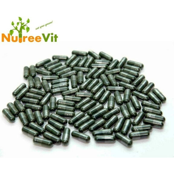 PURE ORGANIC SPIRULINA & CHLORELLA EXTRACT CAPSULES (500mg)