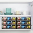 thumbnail image 1 of Organizador de Estante de Dos Piezas Apilable, Adecuado para 72 Latas de Gran Capacidad, Encimeras de Cocina y Sala de Estar, 1 of 3