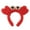 Red, variant on SPRING PARK Cute Women Cartoon Crab Headband All-Match Sweet Hairband Non-Slip Casual Headwear Hair Hoop
