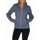 thumbnail image 3 of Sudaderas con Capucha y Cremallera para Mujer, Chaquetas de Forro , Sudaderas de Gran Tamaño, Conjuntos de Moda de Otoño, Suéteres, Ropa de Invierno. Azul Pizarra XL, 3 of 9
