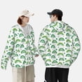 thumbnail image 4 of Balery St. Patrick's Day rainbows Sudadera ligera de manga larga con capucha y protección solar UPF 50+ para hombre y mujer, ideal para pesca y running-Small, 4 of 7