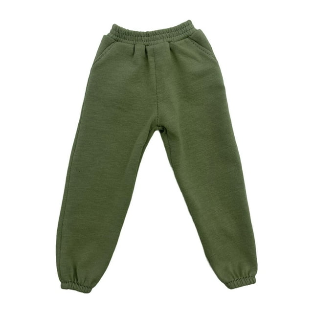 Pantalones deportivos en miniatura Hugo para muñeca 1/6 12 pulgadas Verde claro