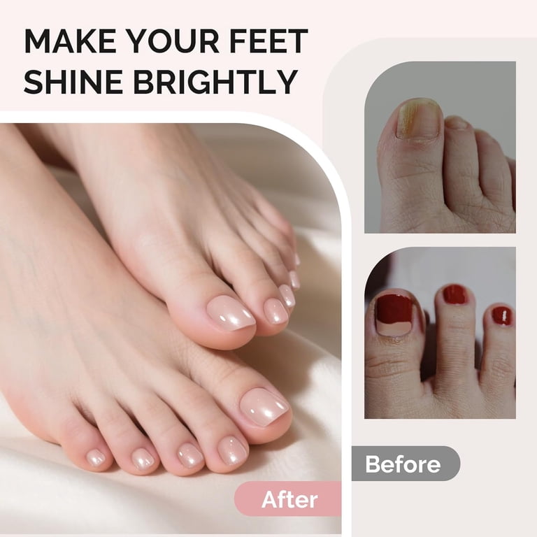 MelodySusie Squoval Toe Nail Tips, 300-Piece Clear Set photo 3