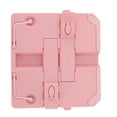 thumbnail image 3 of Estante de lectura plegable y portátil con bordes redondos, ABS, resistente a arañazos, para biblioteca escolar, color rosa, 3 of 14