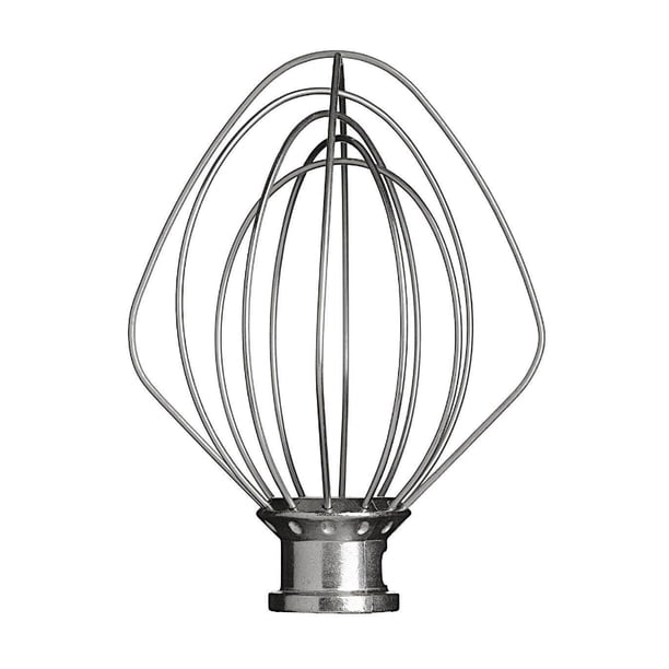 K5AWW 5 QT 7.25'' Wire Whip Stainless Steel for Whirlpool KitchenAid Stand Mixer