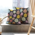 thumbnail image 6 of LALILO Throw Pillow Covers Colorful Black Polka Backdrop Black Cushion Cover 18" x 18", 1939 Pack, 6 of 6