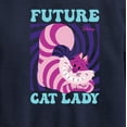 thumbnail image 3 of Disney Classics - Cats & Dogs - Future Cat Lady - Toddler And Youth Crewneck Fleece Sweatshirt, 3 of 5